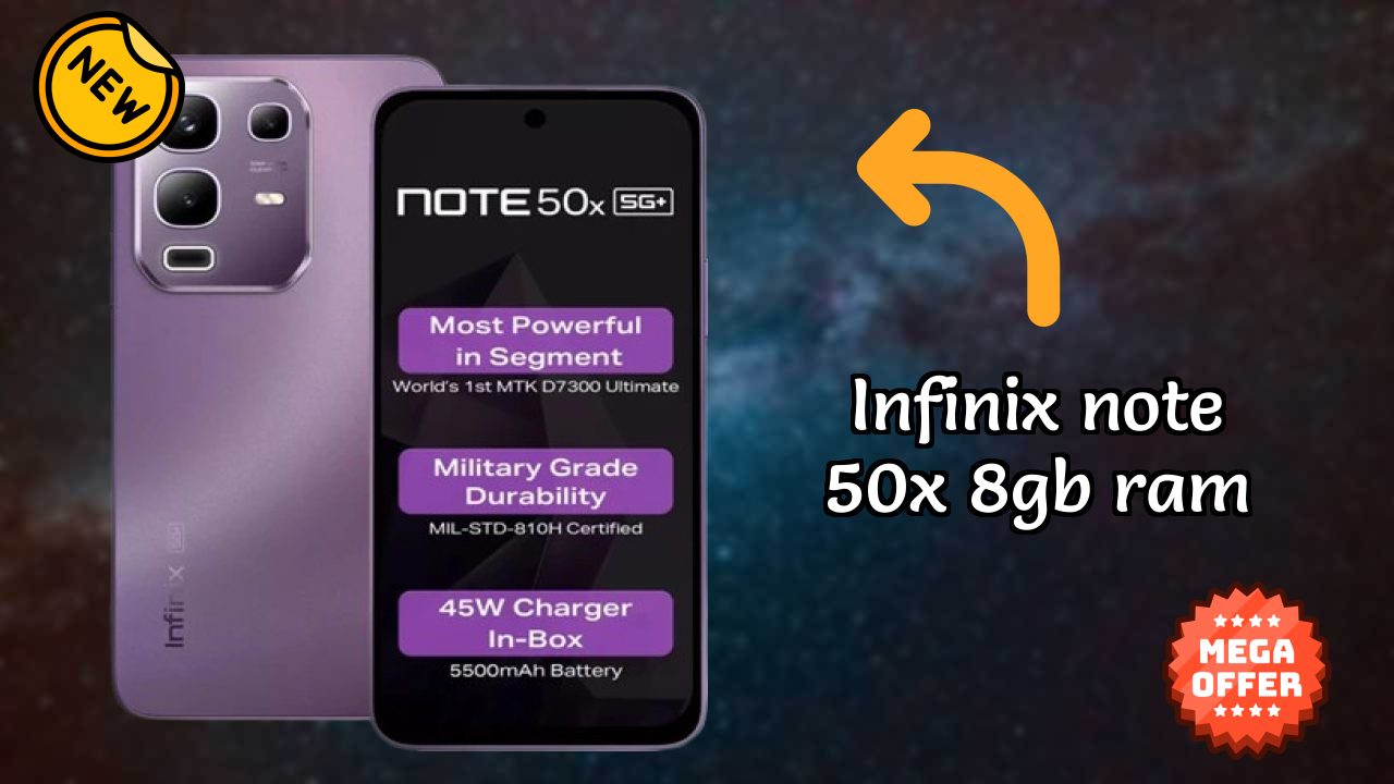 Infinix Note 50X 8GB RAM Processor Test: MediaTek Dimensity 7300 Ultimate Benchmarks