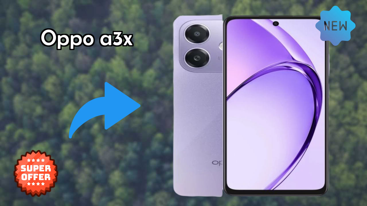 OPPO A3X Display Size: 6.67 Inches (16.94 Cm) Screen Test