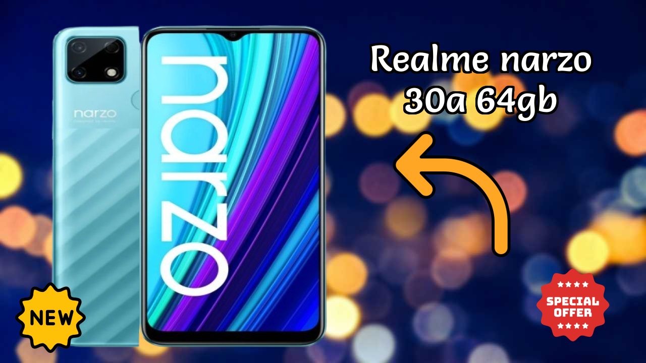 Realme Realme Narzo 30A 64GB - Price Dropped to ₹9,890 Today!