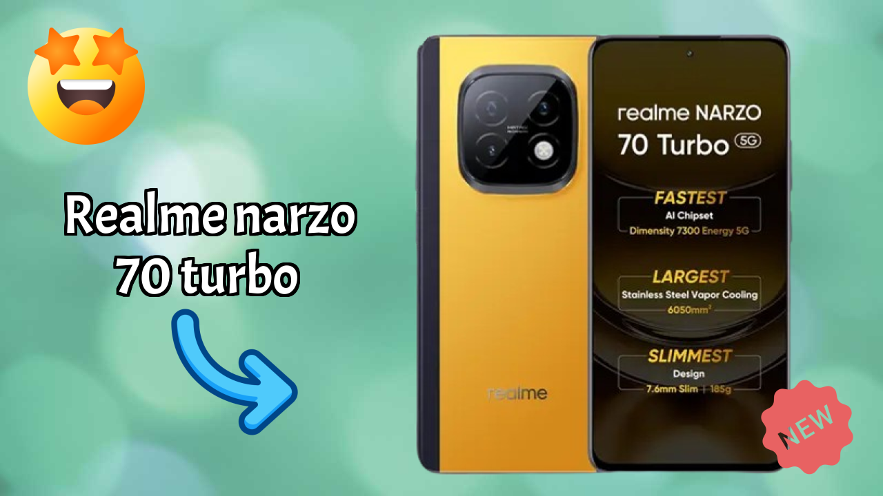 Realme Narzo 70 Turbo Camera Quality: 50 MP + 2 MP Rear Camera Low Light