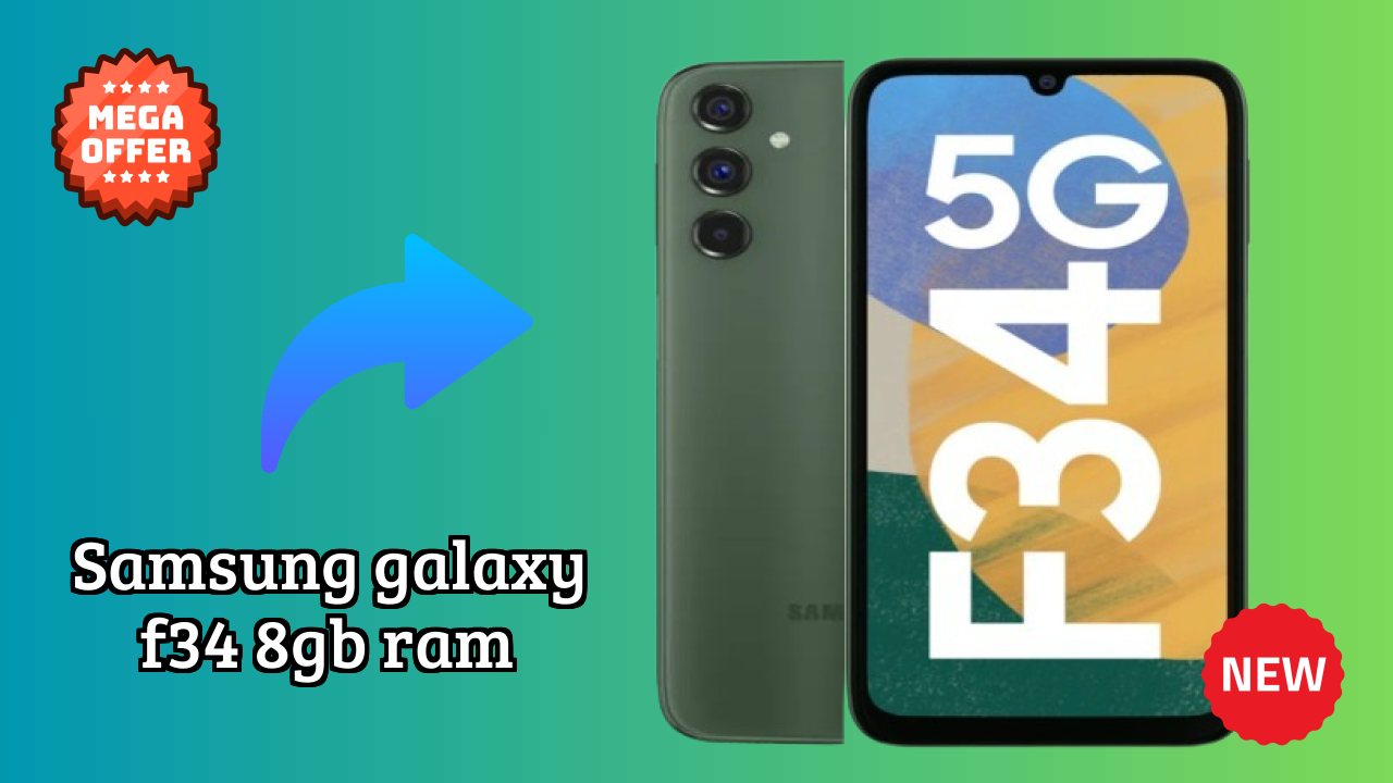 Samsung Galaxy F34 8GB RAM Gaming Test: Samsung Exynos 1280 FPS Performance