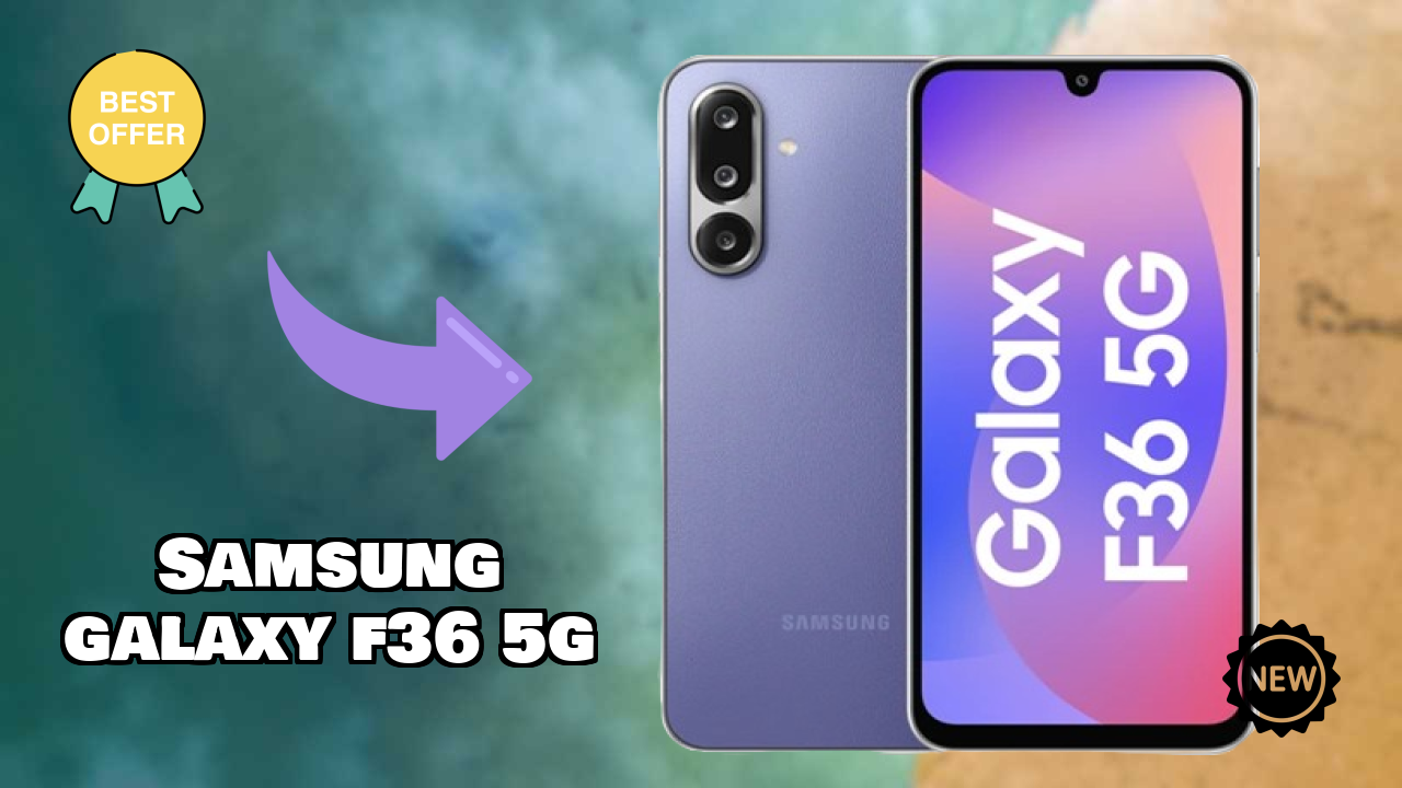 Samsung Galaxy F36 5G at ₹14,900 - Best Deal Available Now