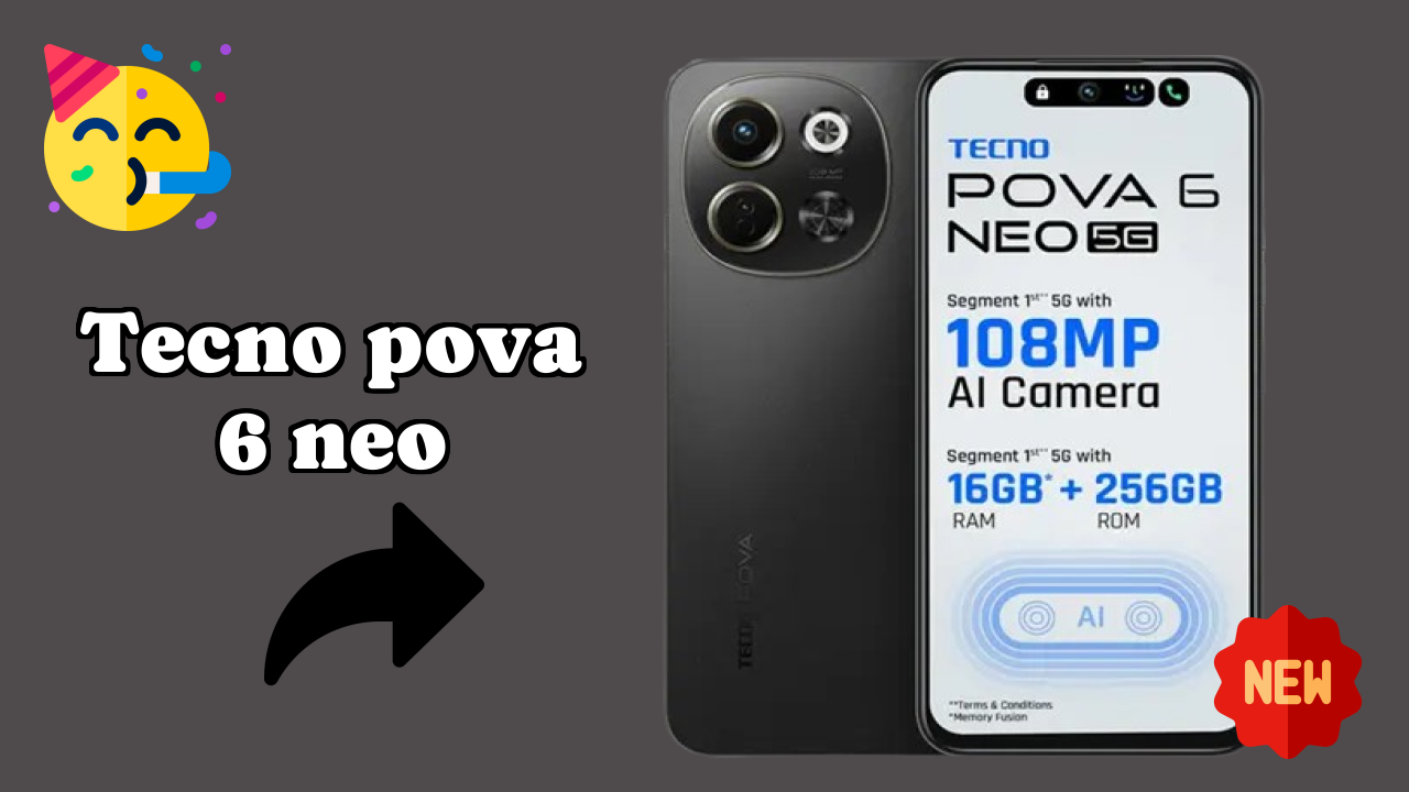 Tecno Pova 6 Neo Display Review: IPS LCD Screen Size